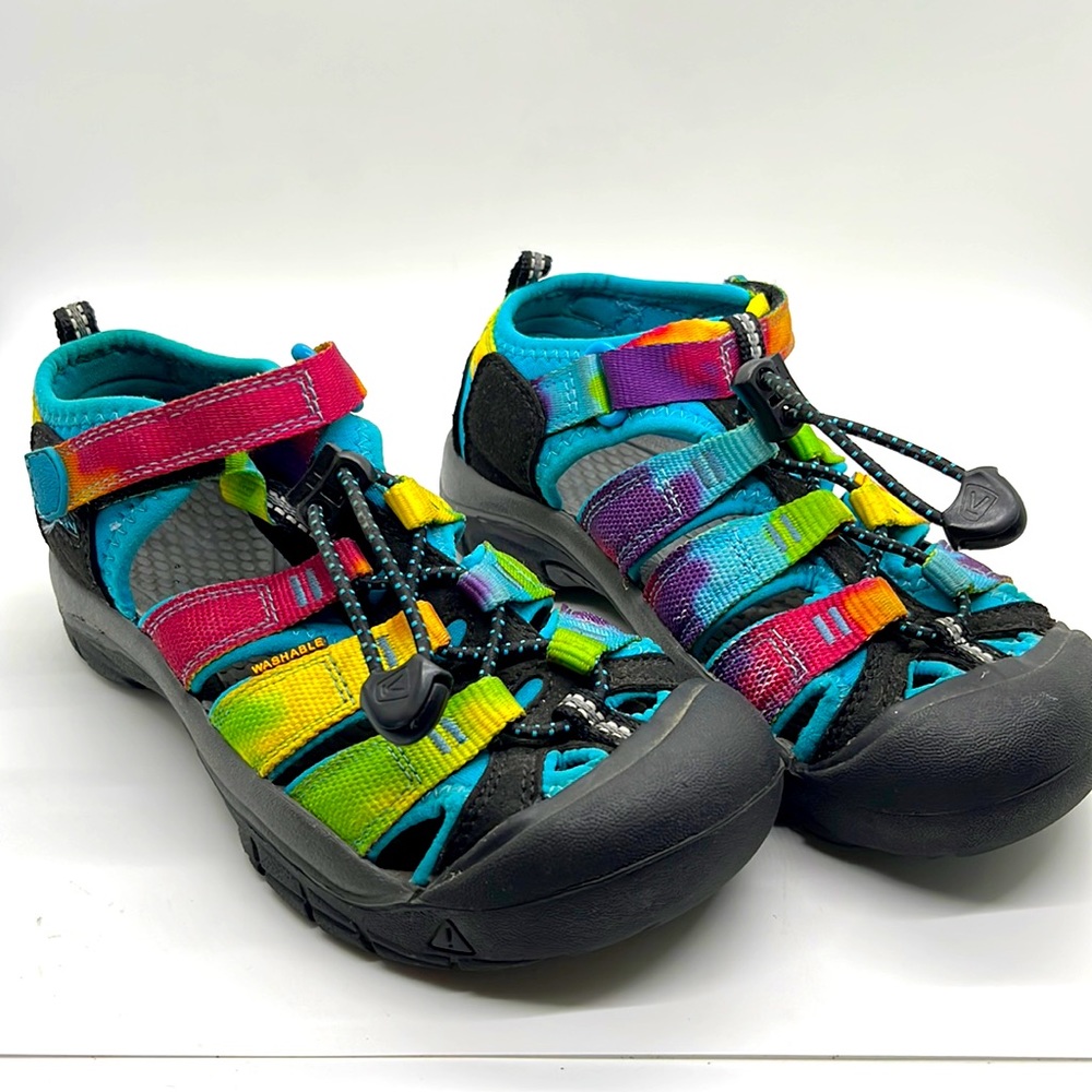 Keen Multi Color Rainbow Washable Sandals 13